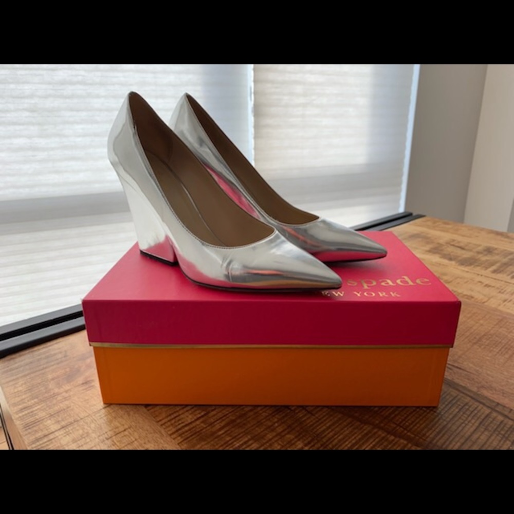 Kate Spade Padme Wedge Heels - Size 8